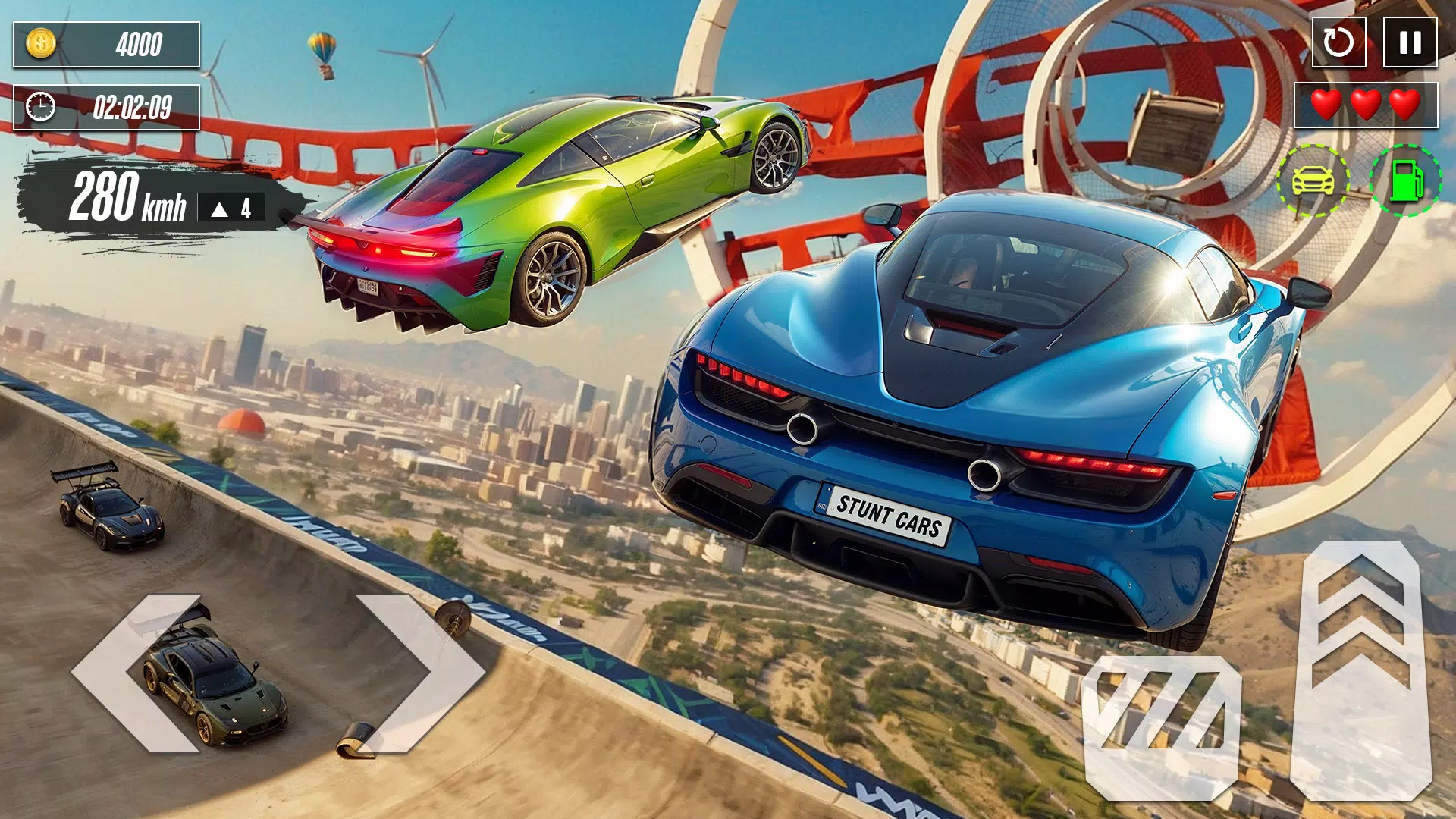 Mega Ramp Stunt: GT Car Racing 螢幕截圖 0