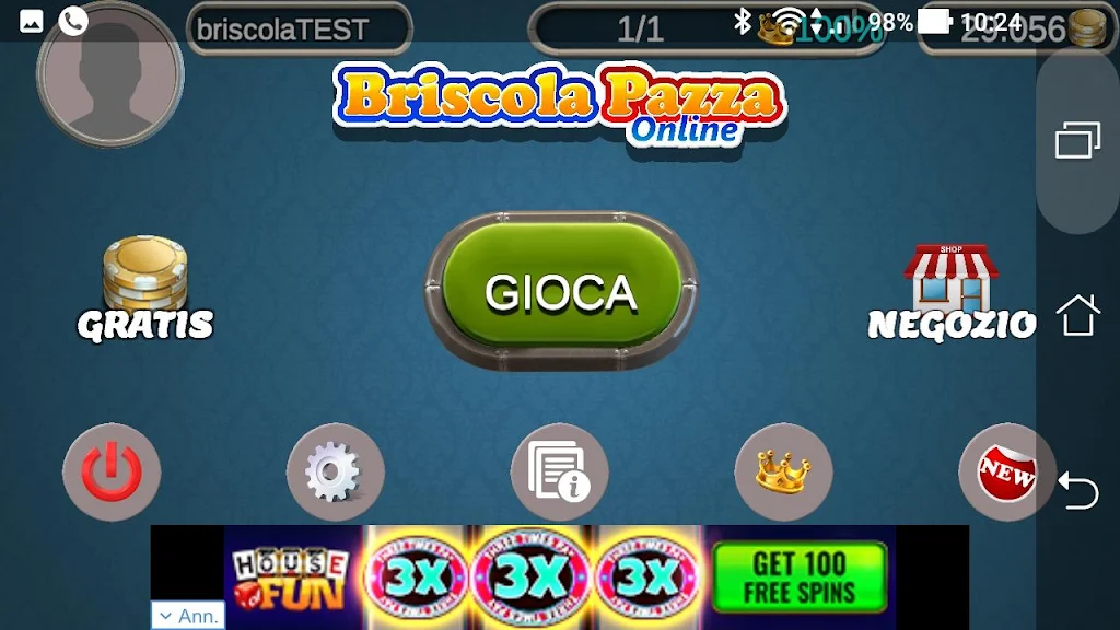 Briscola Pazza OnLine应用截图第1张