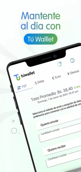 Schermata Tú Wallet.io 1