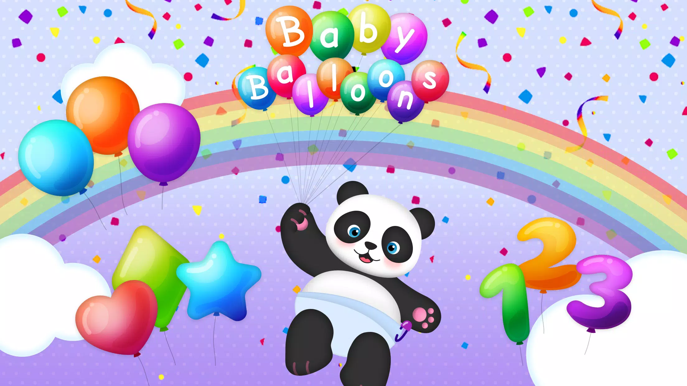 Baby Balloons pop Скриншот 0