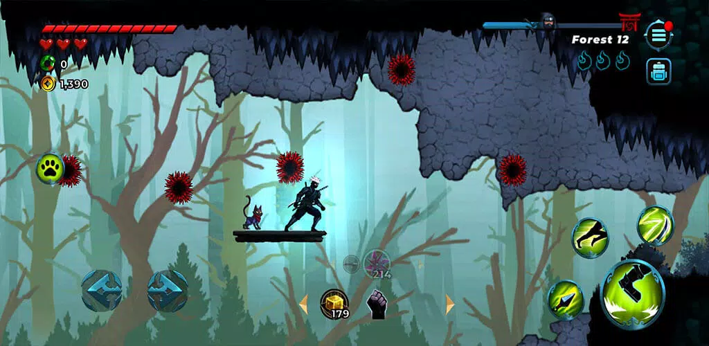 Ninja War: Shadow Adventures Zrzut ekranu 2