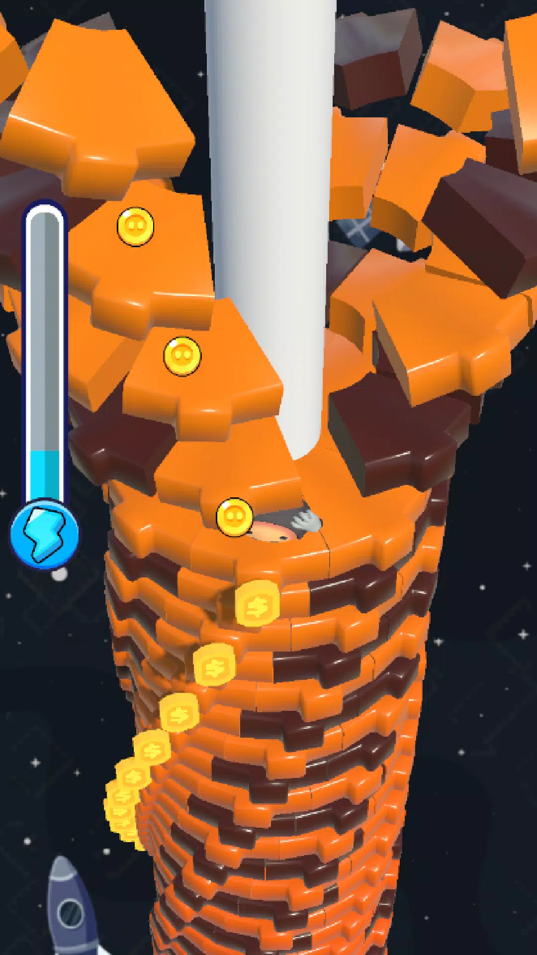 Drop Stack Ball - Helix Crash Captura de pantalla 1