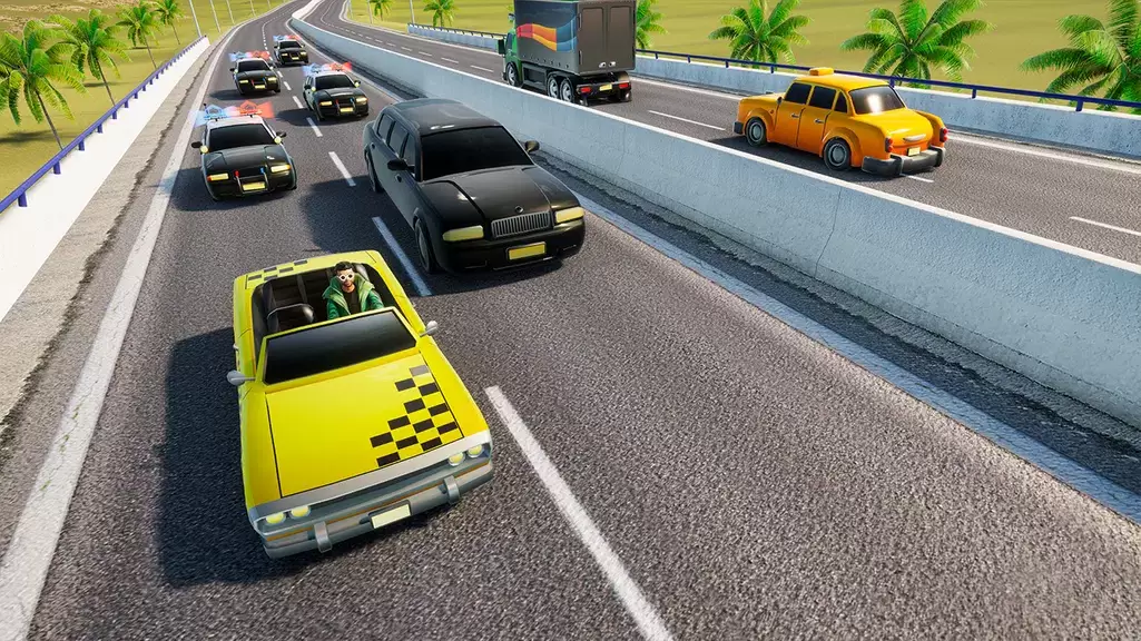 Mini Car Games: Police Chase Ảnh chụp màn hình 2