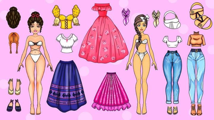 Sweet Dolls Dress Up Makeover ဖန်သားပြင်ဓာတ်ပုံ 3