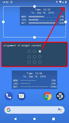 Android System Widgets Schermafbeelding 3