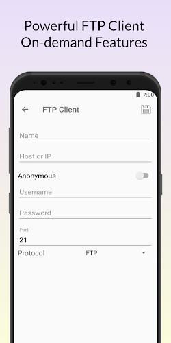 FTP Tool - FTP Server & Client Zrzut ekranu 1