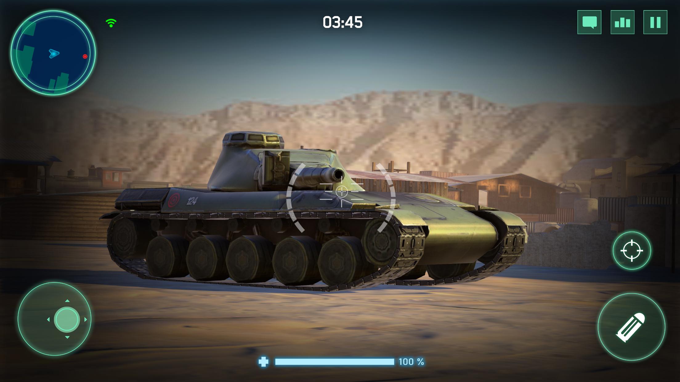 War Machines: Jogo de tanques Captura de tela 1
