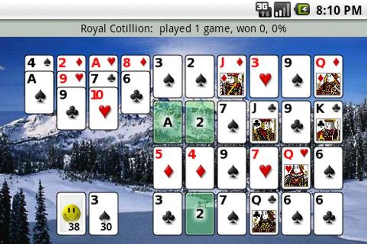 Patience Revisited Solitaire Ekran Görüntüsü 1