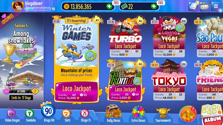 Bingo Lotto Tombola Online Schermafbeelding 1