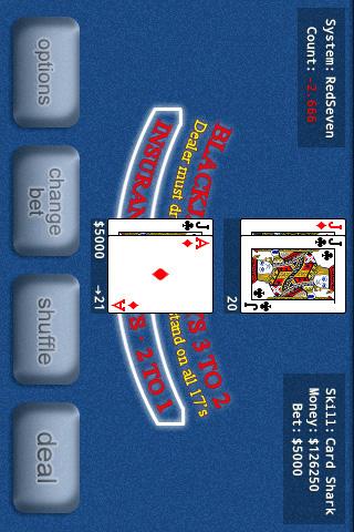 BlackJack Pro Free Capture d'écran 1