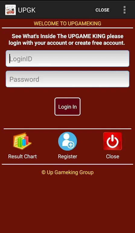 UPGameKing ဖန်သားပြင်ဓာတ်ပုံ 1