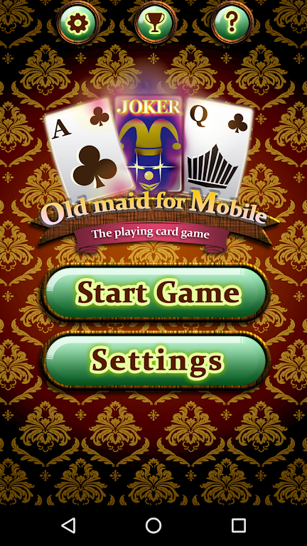 Old maid for Mobile(the card game) Ekran Görüntüsü 2