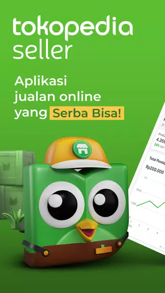 Tokopedia Seller ภาพหน้าจอ 0