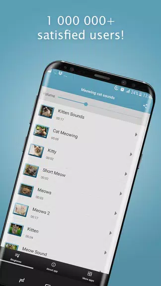 Meowing Cat Sounds Ringtones スクリーンショット 0