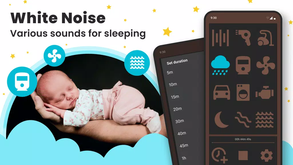 White Noise: Baby Sleep Sounds Screenshot 0