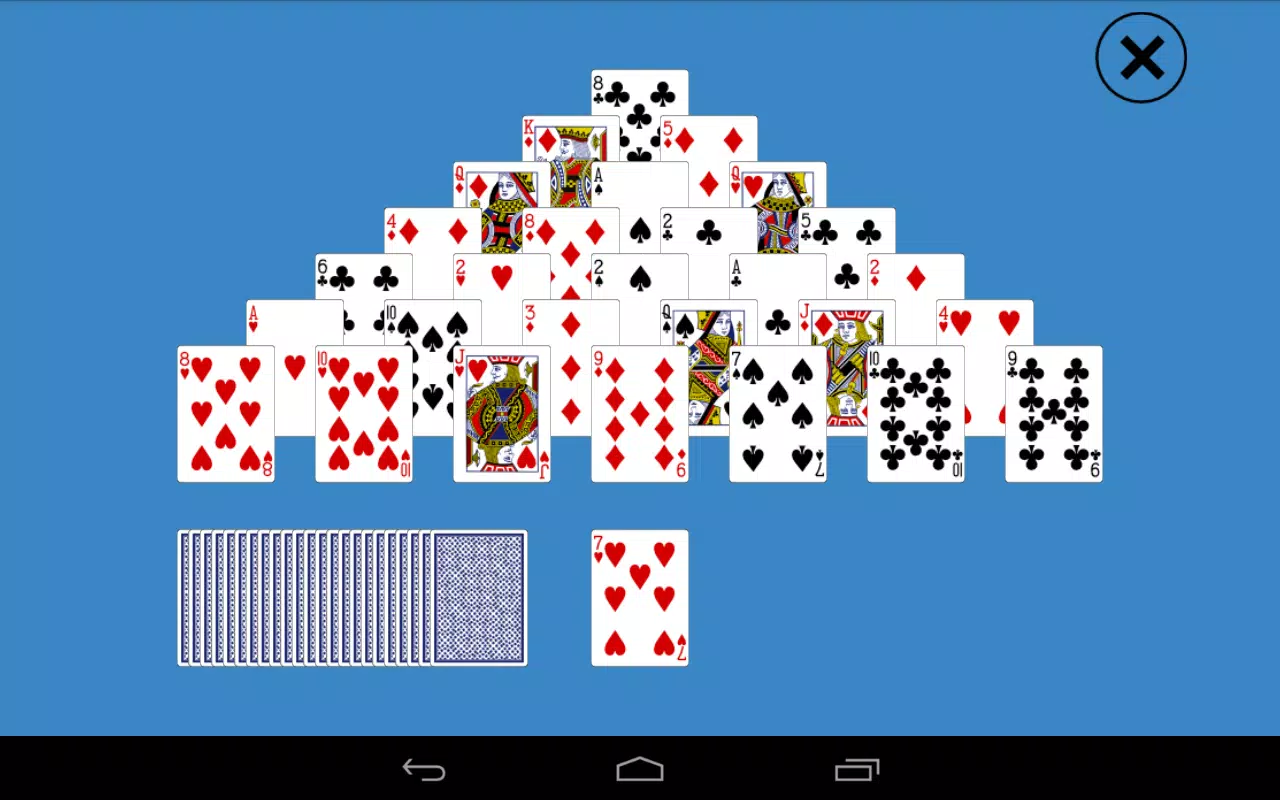 Classic Pyramid Solitaire スクリーンショット 3