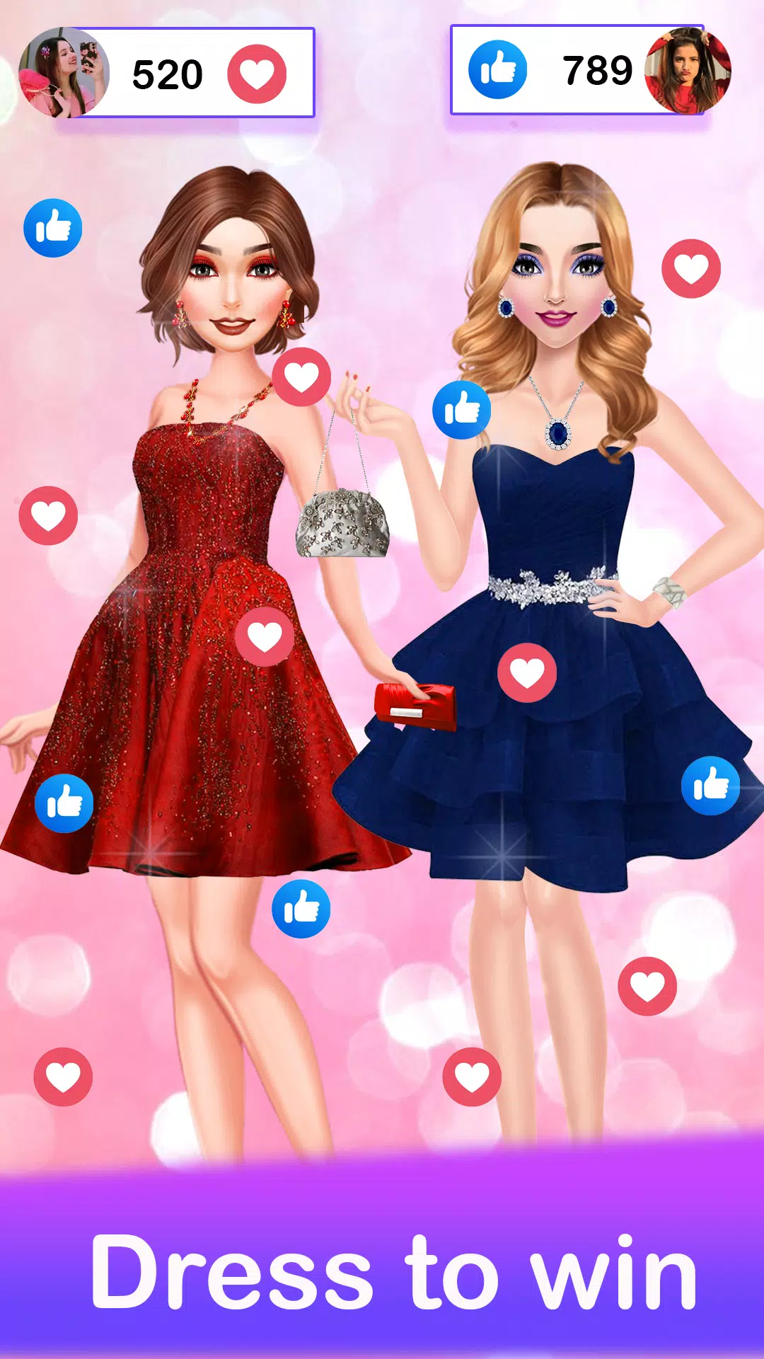 Fashion Girl Makeup Games Show应用截图第2张