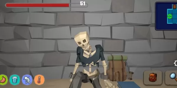 Flucht Deec Dungeon: Überleben Sie ohne Hunger zu überleben
