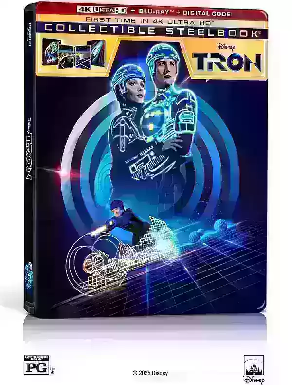 『トロン』と『トロン：レガシー』の4Kスチールブックが再入荷――しかし、長期在庫は望めず