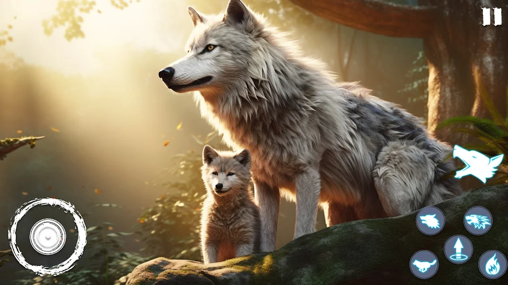 Wild Wolf Games - Animal Games Screenshot 3