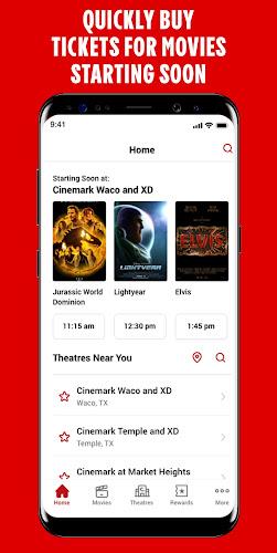 Cinemark Theatres 螢幕截圖 3