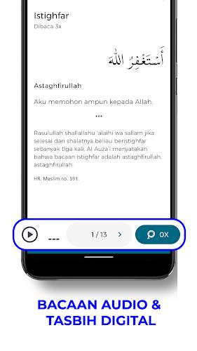 Schermata Dzikir Pagi dan Petang Sunnah 2