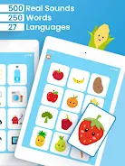 First Baby Words Learning Game Zrzut ekranu 3