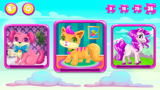 Kids puzzles for girls Screenshot 1