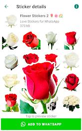 Schermata Romantic Stickers for WhatsApp 3