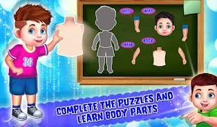 Kids Learning Human Bodyparts Zrzut ekranu 2