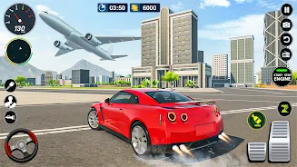 Car Games: Car Flying Games 3d Tangkapan skrin 2