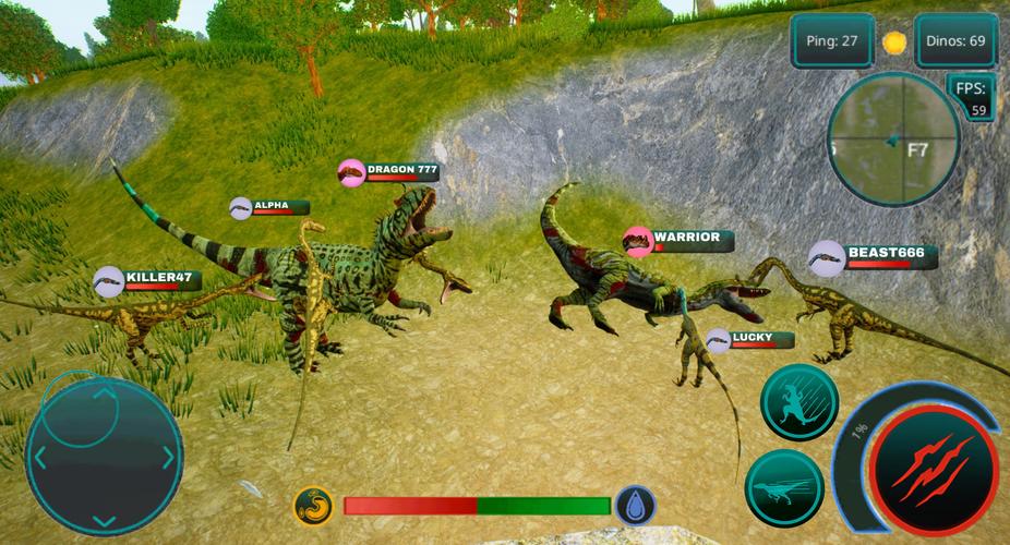 The Cursed Dinosaur Isle Zrzut ekranu 0