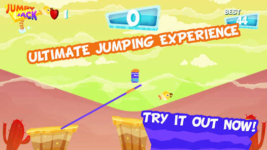 Jumpy Jack - Mighty Hero Mod Скриншот 0