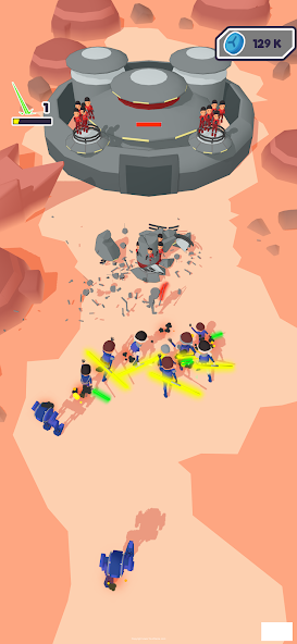 Space Army: Universe Clash Mod स्क्रीनशॉट 3