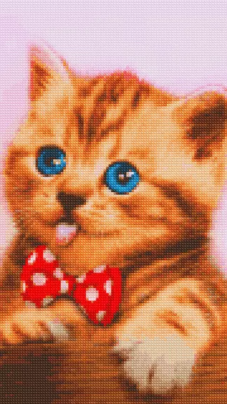 Cross stitch pixel art game スクリーンショット 0