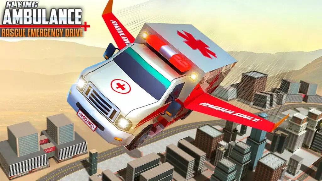 Flying Ambulance Rescue Drive スクリーンショット 2