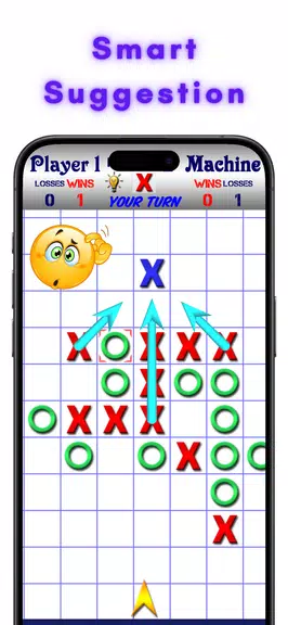 TicTacToe AI - 5 in a Row Ảnh chụp màn hình 2