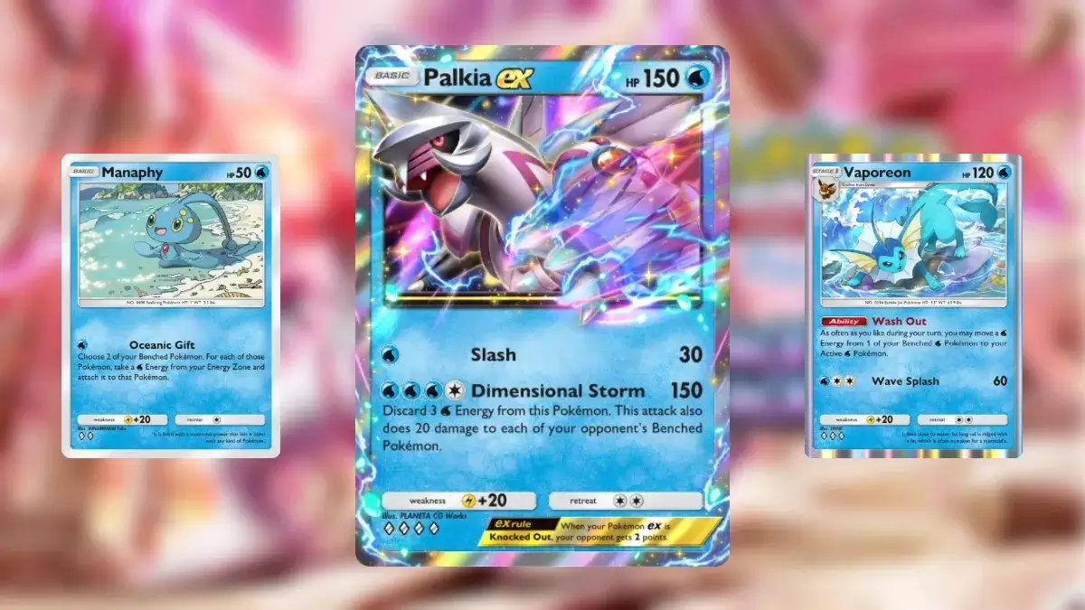 Le meilleur picle Palkia ex dans Pokemon TCG Pocket