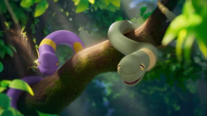 Pokémon toca no ano de cobra com ekans