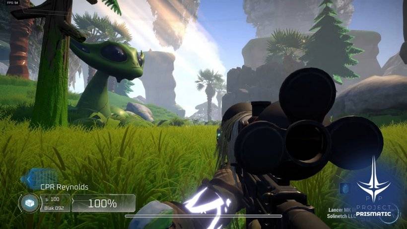 Project Prismatic FPS Game Screenshot