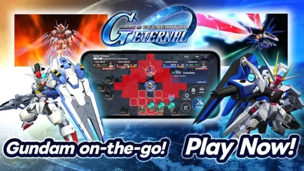 SD Gundam G Generation นิรันดร์ตอนนี้บน Android โดย Bandai Namco