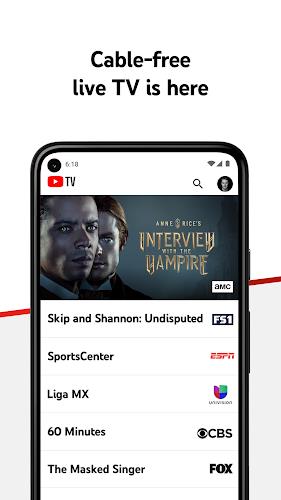 Schermata YouTube TV: Live TV & more 0