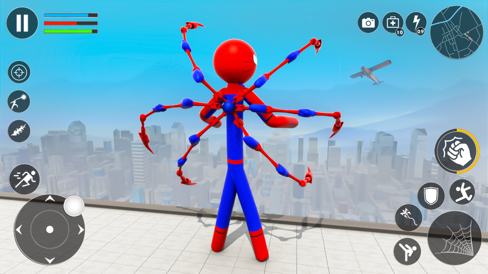 Spider Hero Man Game-Superhero स्क्रीनशॉट 0