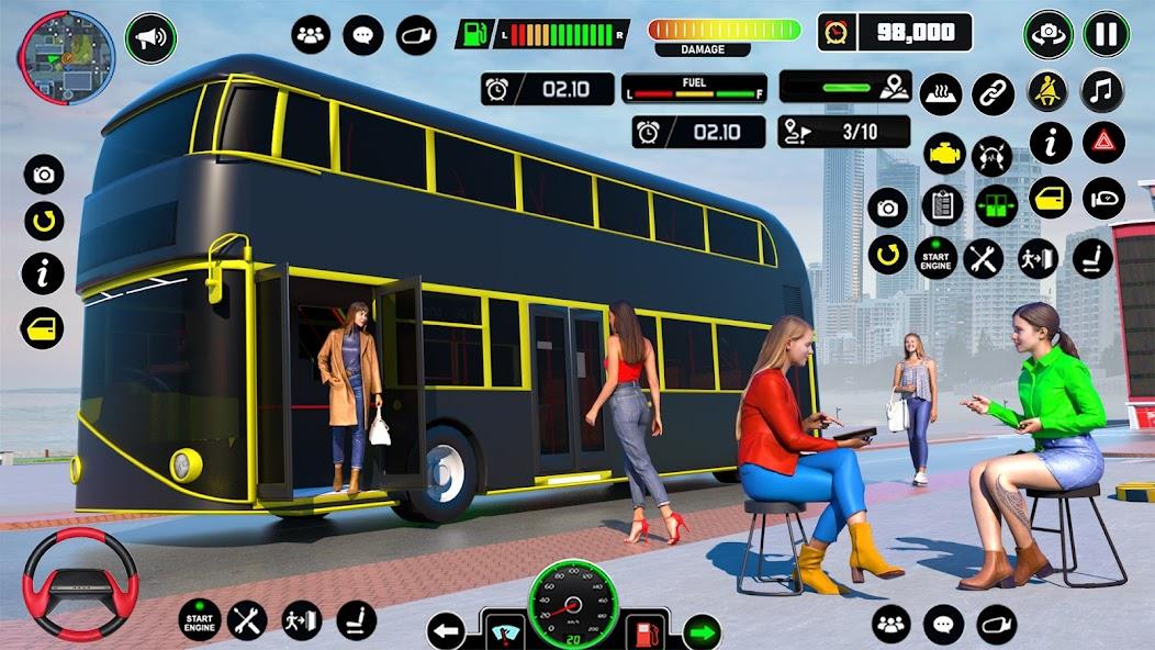 Coach Bus Simulator Games Mod Tangkapan skrin 0