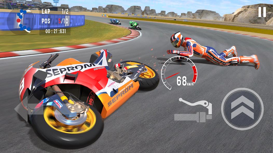 Moto Rider, Bike Racing Game Mod Ekran Görüntüsü 0