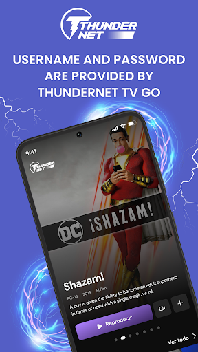Thundernet TV GO 螢幕截圖 0