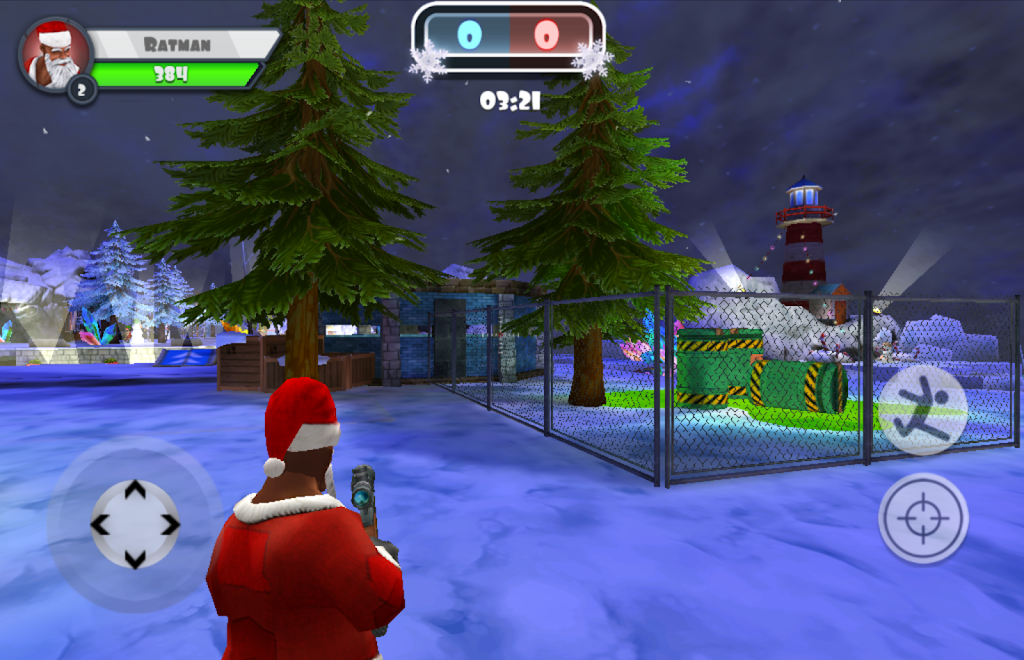 Winter Clash 3D - Christmas Sh ภาพหน้าจอ 3