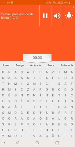 Caça Palavras Bíblicas Captura de pantalla 1