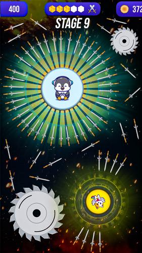Knife Throwing Game ဖန်သားပြင်ဓာတ်ပုံ 2
