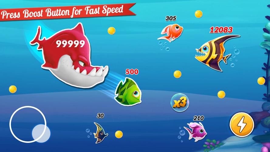 Fish.IO Fish Games Shark Games স্ক্রিনশট 0